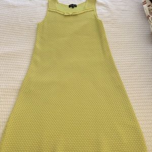 Luisa Spagnoli lime green sheets dress size S